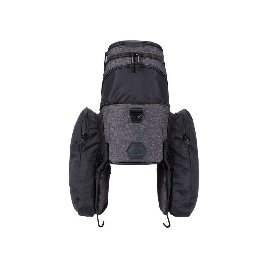 BBB Cycling BSB-137 CarrierPack Bagagedragertas Grijs 6.5L + 5L