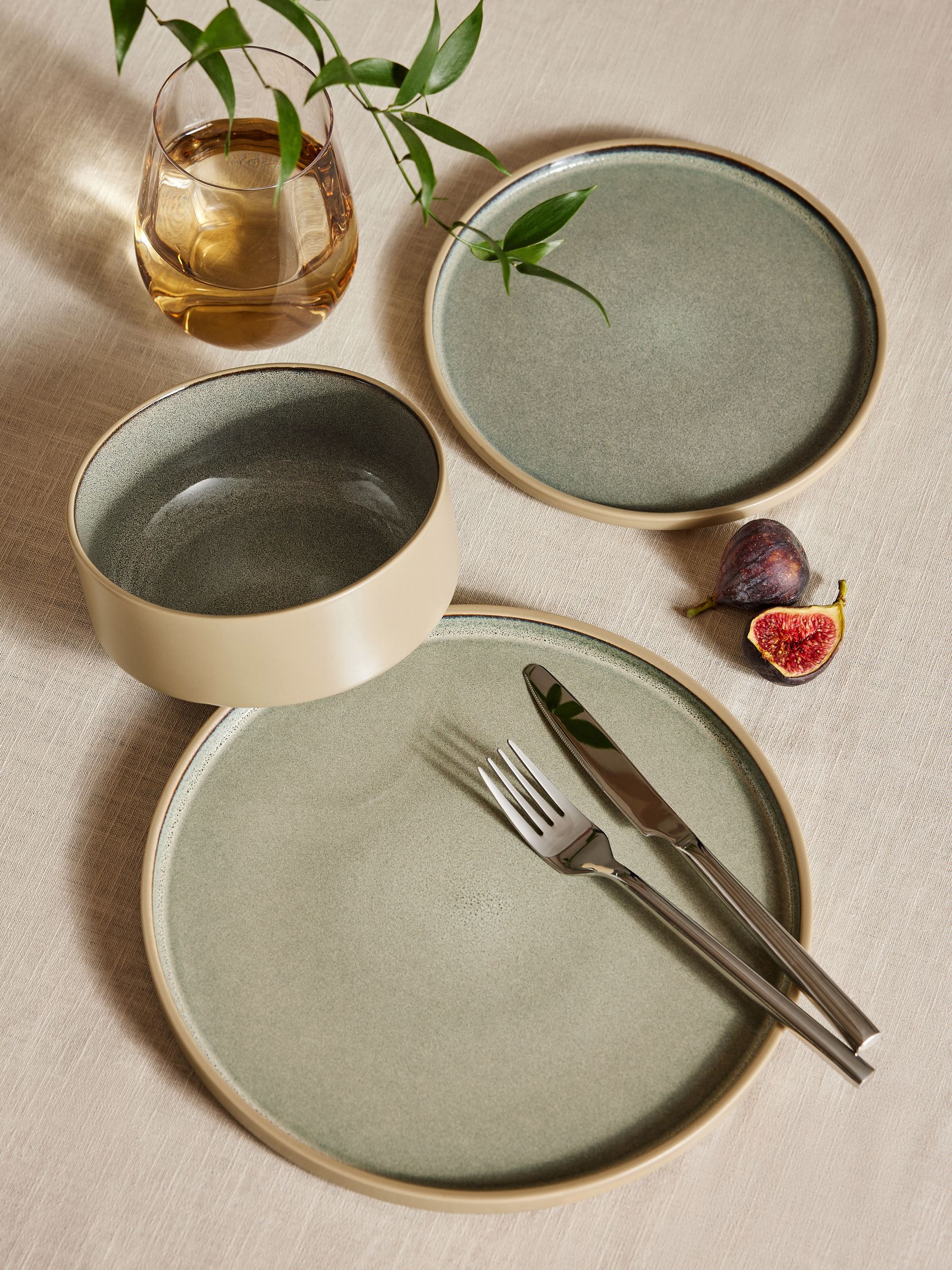 12-delige Joni reactief geglazuurde dinerset