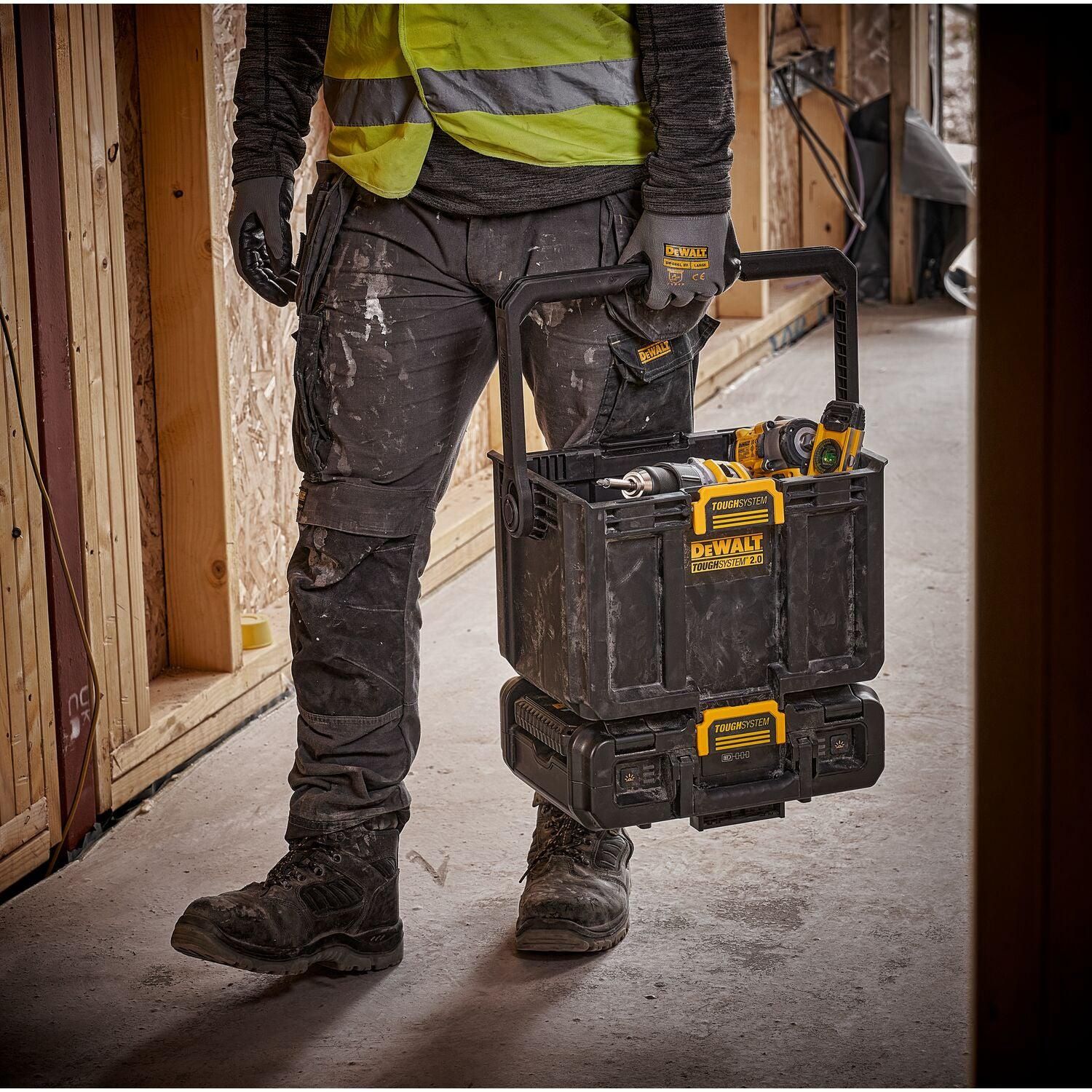 DeWALT DWST08061-1 ToughSystem 2.0 Gereedschapskoffer en lamp 18V XR
