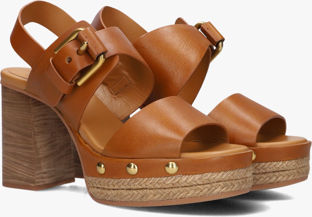 SEE BY CHLO\u00C9 cognac see by chlo&eacute; sandalen fibbia clog