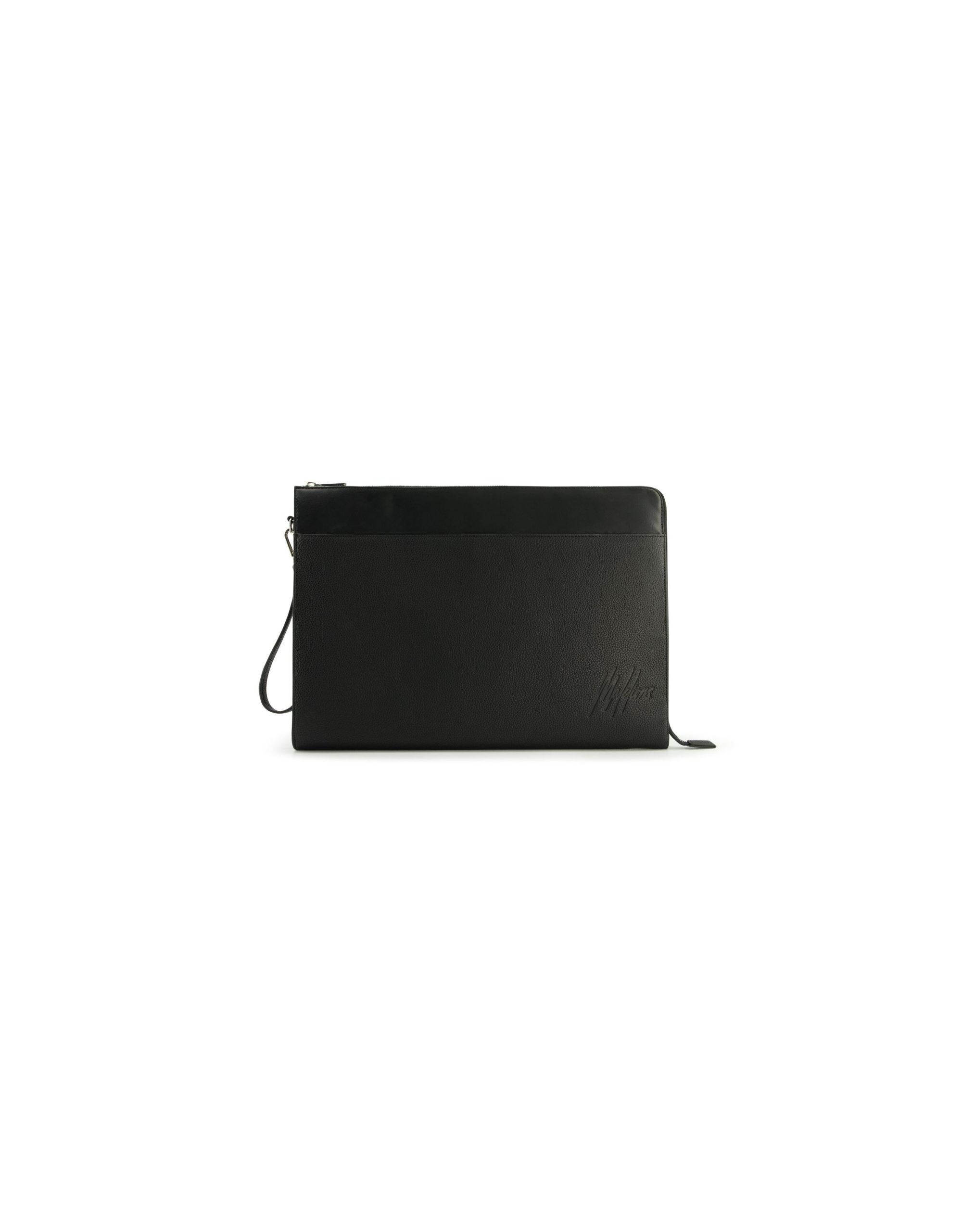 Malelions Signature Laptop Hoes Heren Zwart