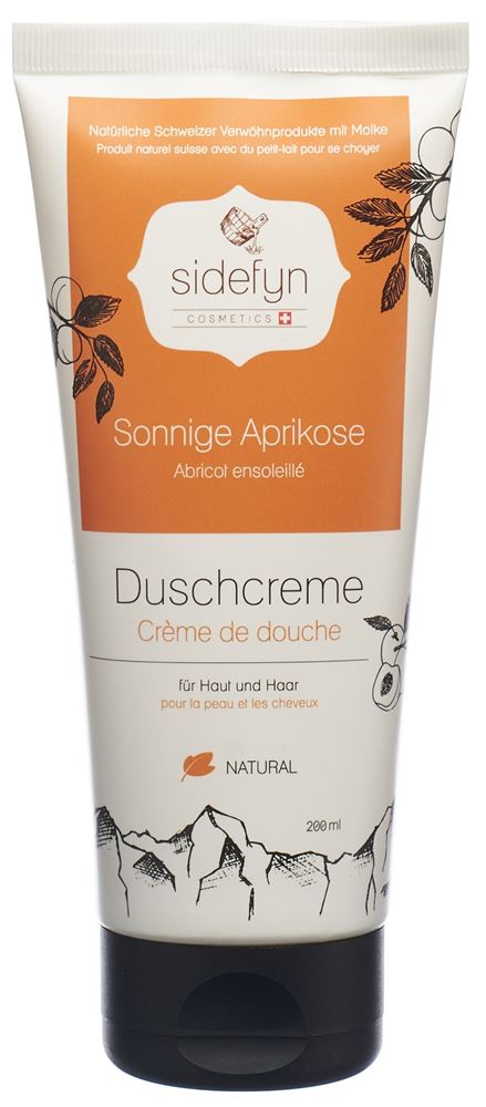 SIDEFYN Duschcreme Creme sonnige Aprikose Tb 200 ml