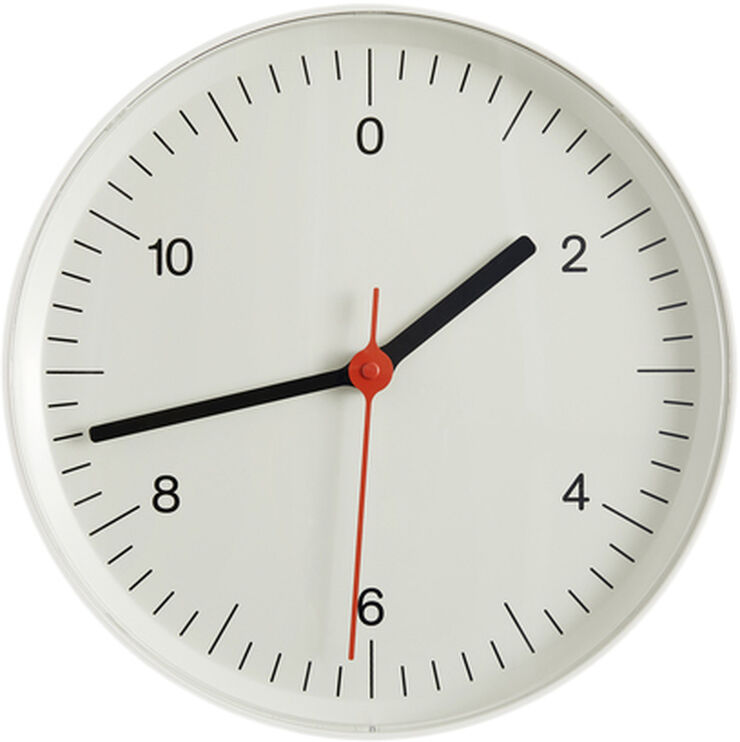 Hay Wall Clock-White White