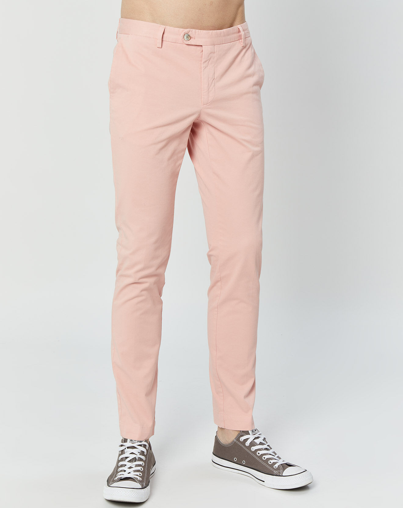Hackett London Pantalon Chino Slim Fit Kensington rose clair