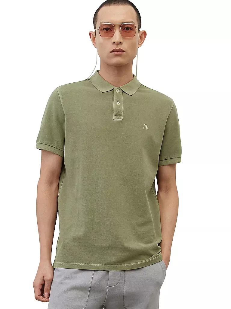 MARC O'POLO Poloshirt Regular Fit olive