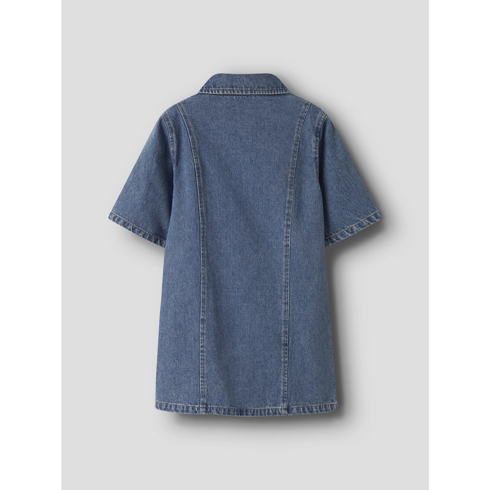 Køb Name It Medium Blue Denim Nkfgianna 2/4 Dnm Kjole 2221-Iz D