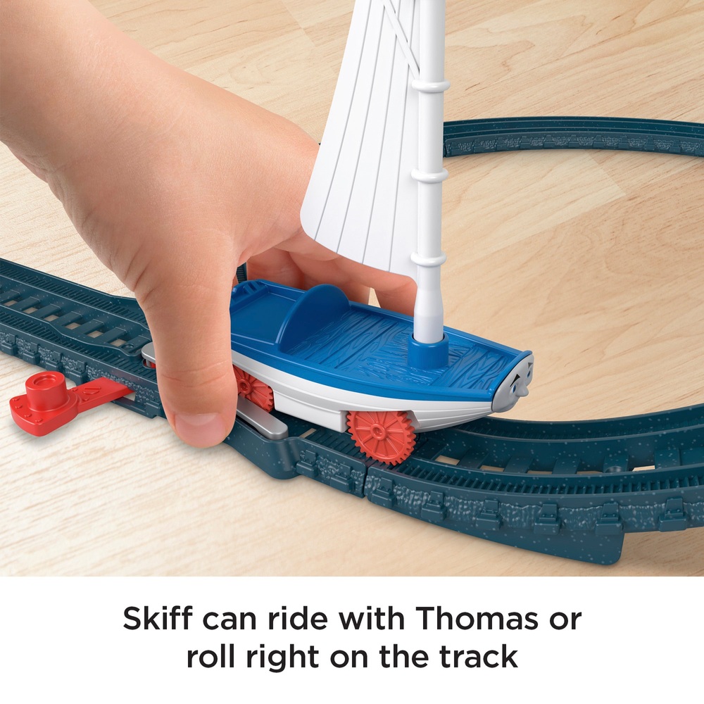 Thomas & seine Freunde Brückenlift Thomas & Skiff Gleisspielset