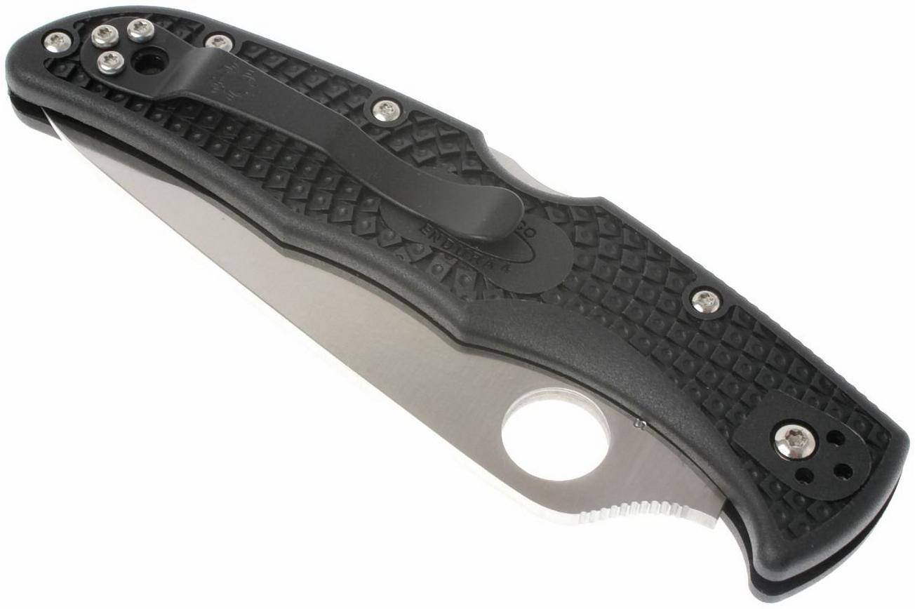 Spyderco Endura 4 C10PSBK partly serrated zakmes