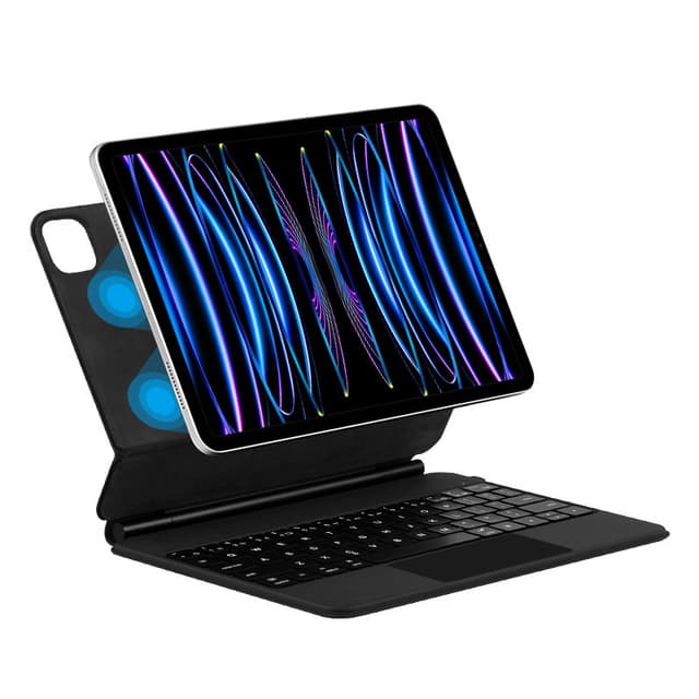 Beskyttende etui til iPad med Bluetooth-tastatur Mørkegrå iPad Pro 13 M4 2024