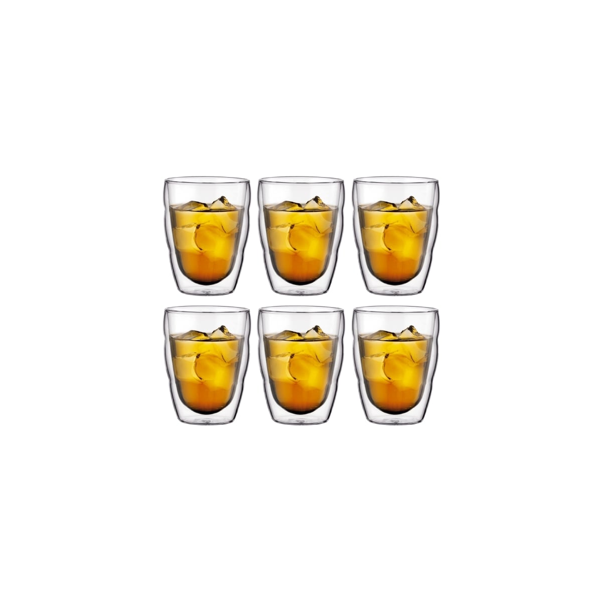 6 stk glass Bodum PILATUS