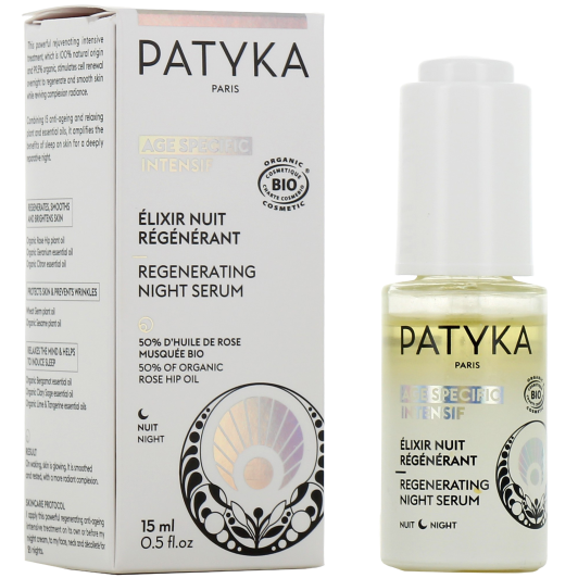Elixir de nuit réparateur pour le visage Patyka