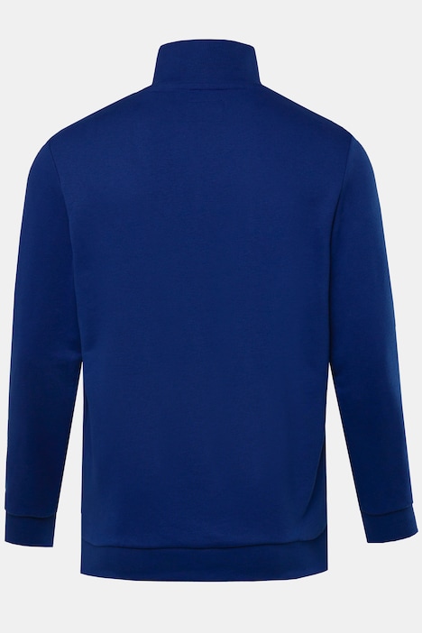 Troyer, Sweat, Stehkragen mit Zipper, bis 8 XL