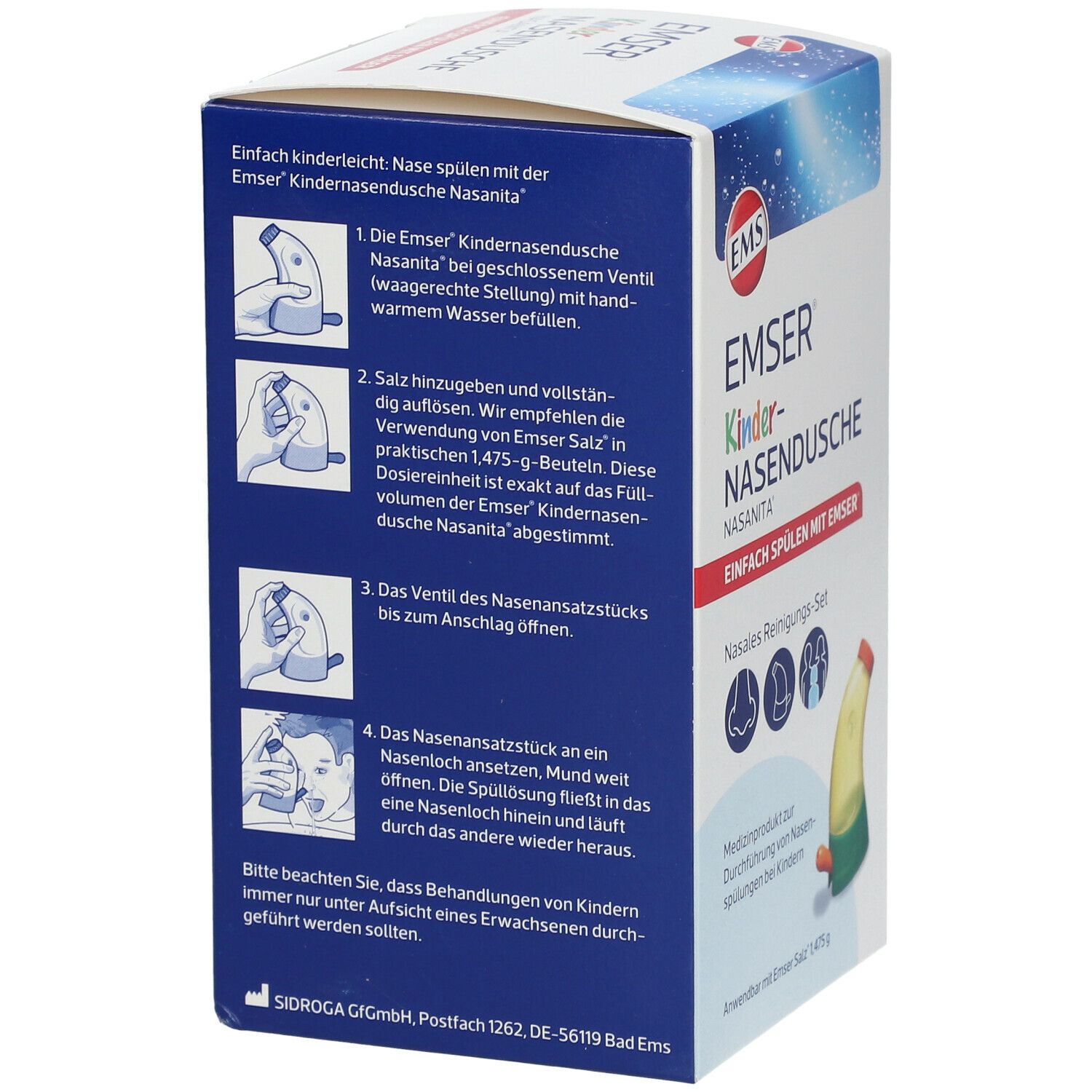 Emser® Kinder-Nasendusche Nasanita®