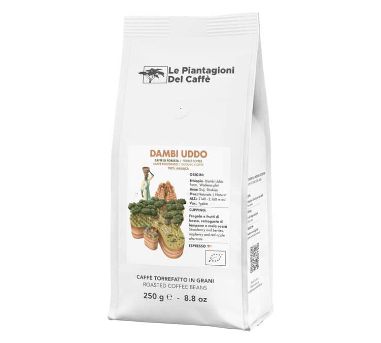 250 g- Café en grain Dambi Uddo - LE PIANTAGIONI DEL CAFFE