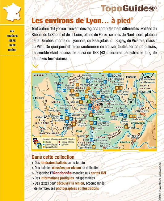 FFRP - RE20 LES ENVIRONS DE LYON A PIED FFRP