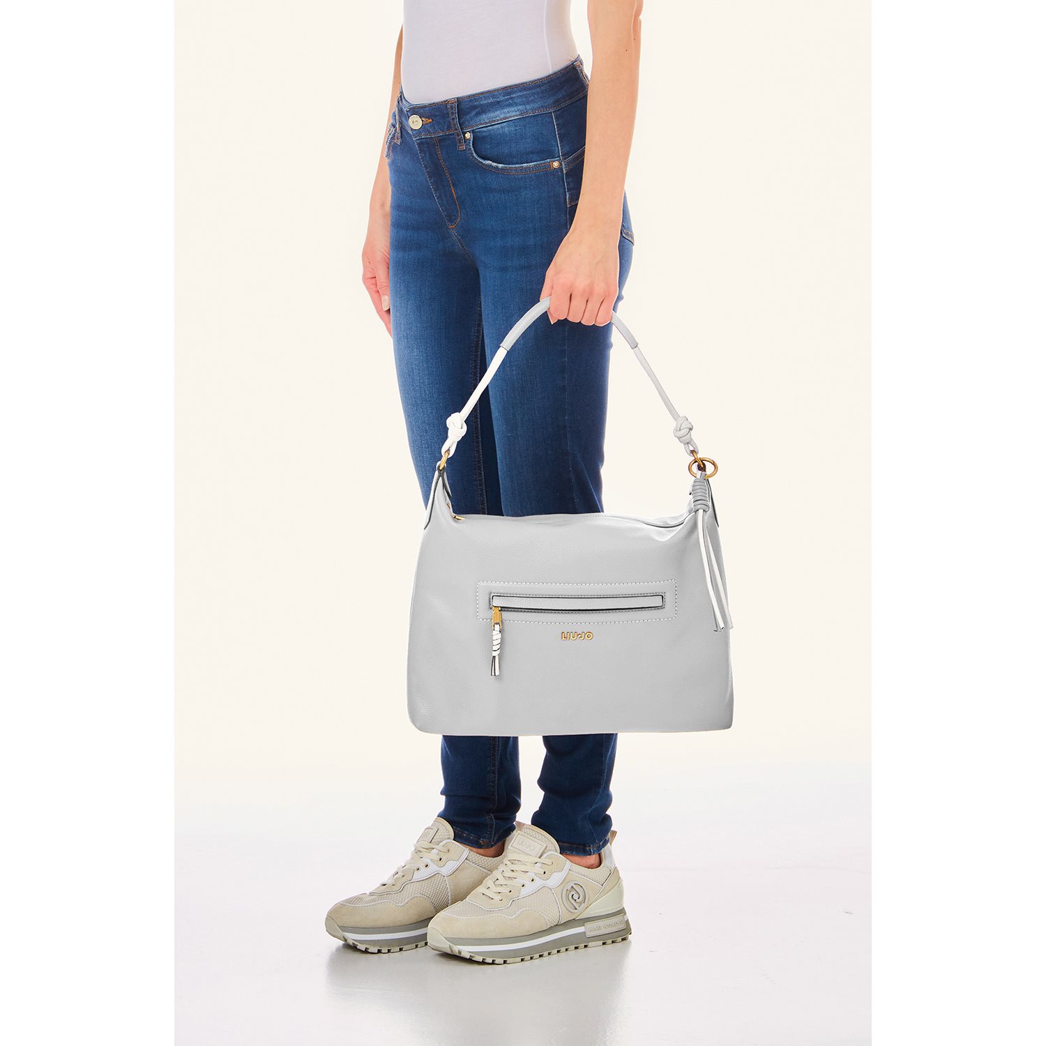Liu Jo Sanura Hobo Bag white