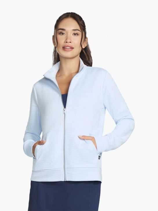 Skechers Trainingsjacke Hellblau
