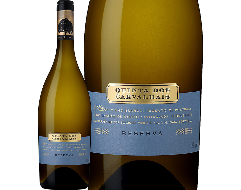 VINHO BRANCO QUINTA CARVALHAIS RESERVA DÃO 0.75L