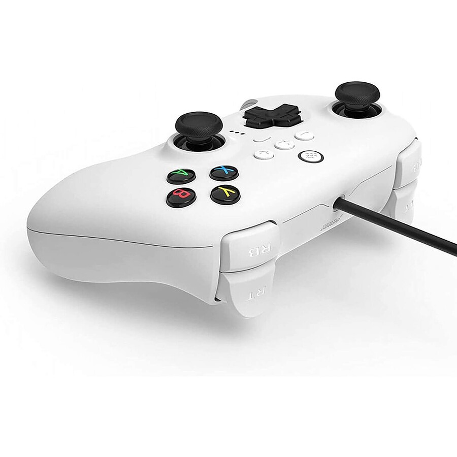 8BitDo Ultimate Wired Controller - Blanc