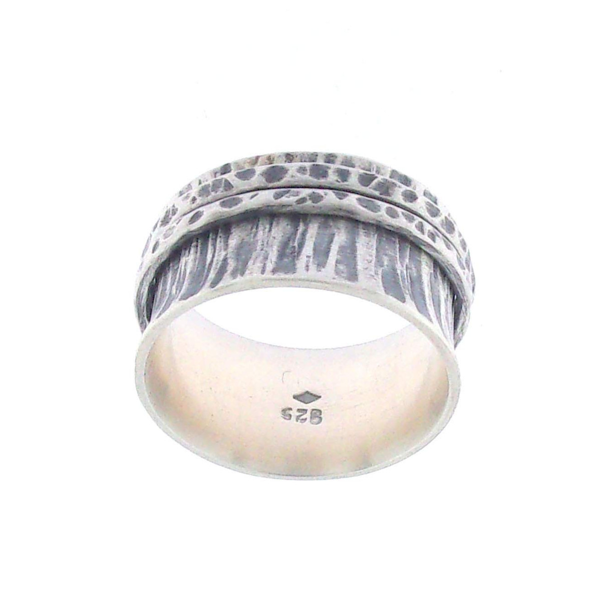Bague  Ethnique Méditation  en Argent 925/1000