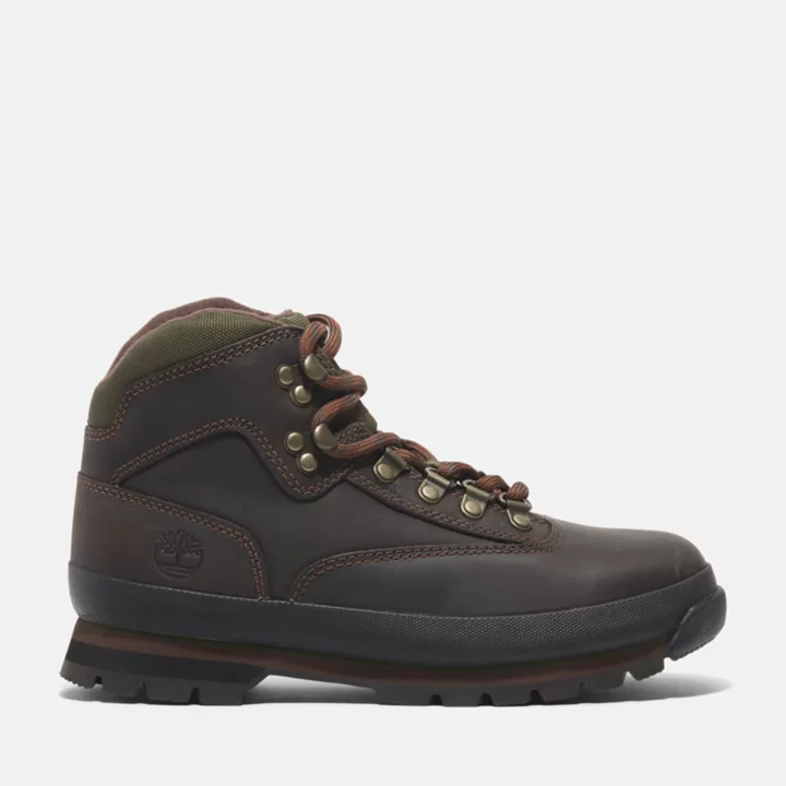 Chaussures de randonnée Euro Hiker pour femme en marron foncé