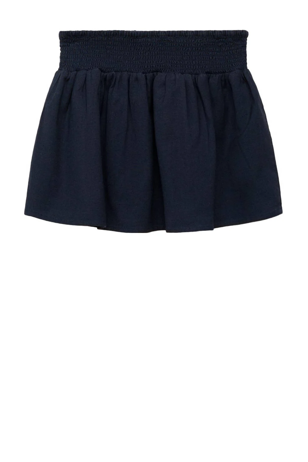 Mango Kids korte rok donkerblauw