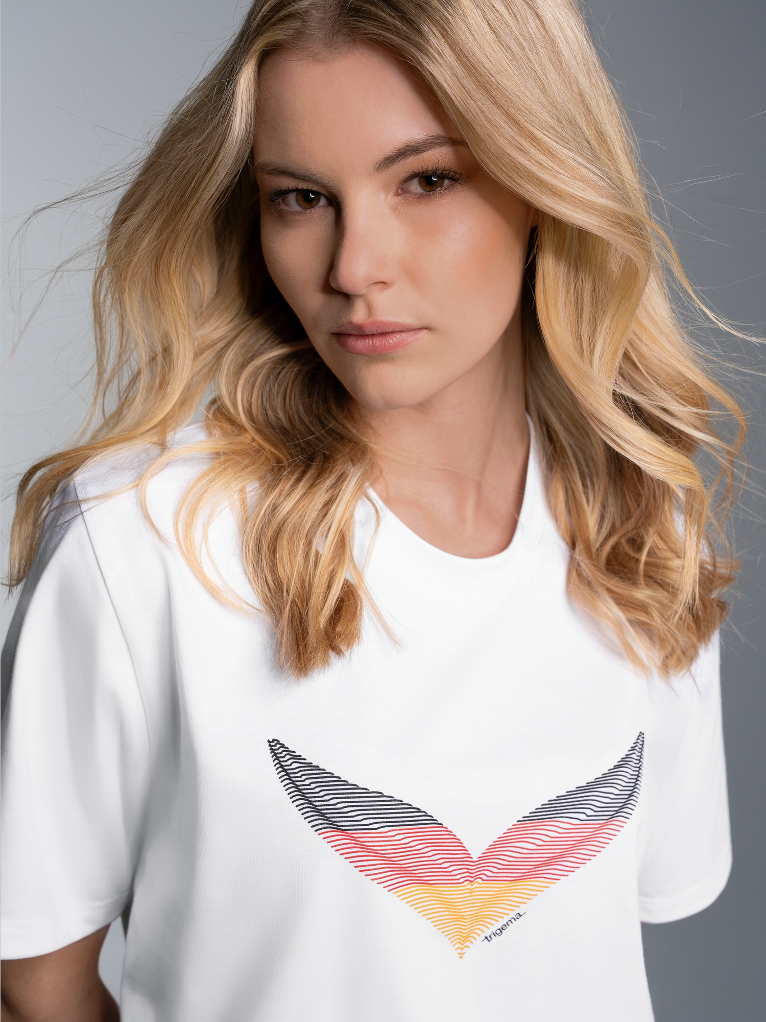 Deutschland T-Shirt Weiss