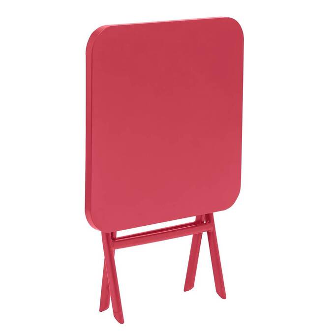 Table d'appoint de jardin carré GREENSBORO Groseille