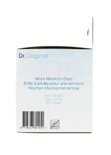 Dr. Original Week Medicijn Doos 1ST