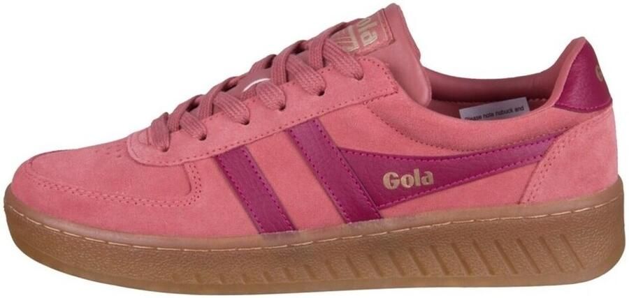 Gola Grandslam suède sneakers roze bordeaux