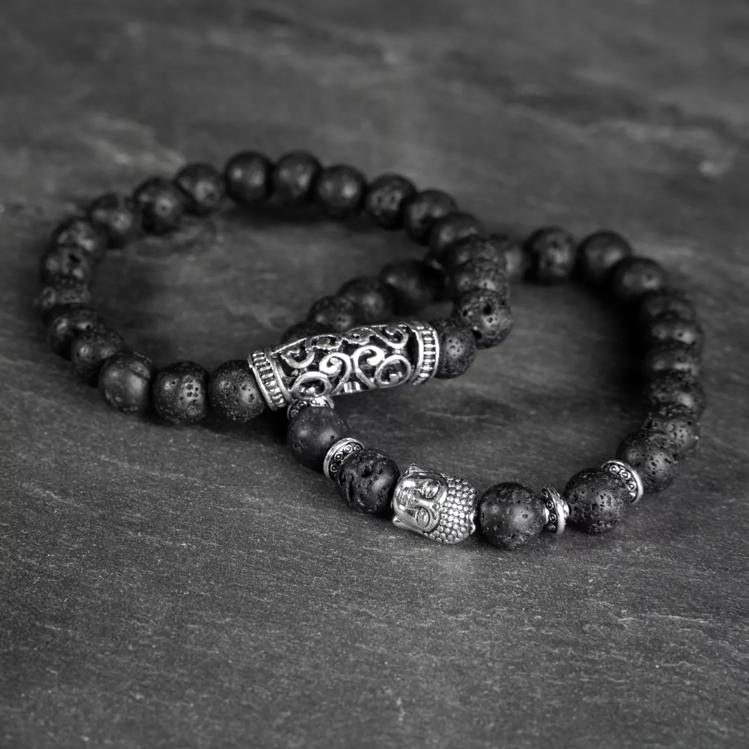 Auxere Double Row Armbånd Sten KXD0209