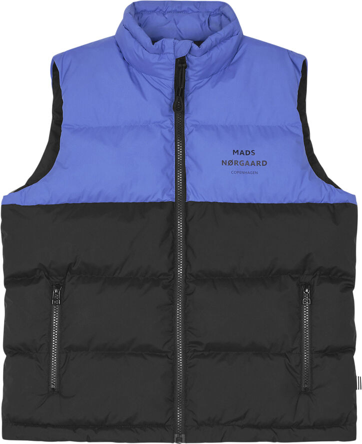 Mads Nørgaard - Copenhagen Recycle Julo Vest Sort blå