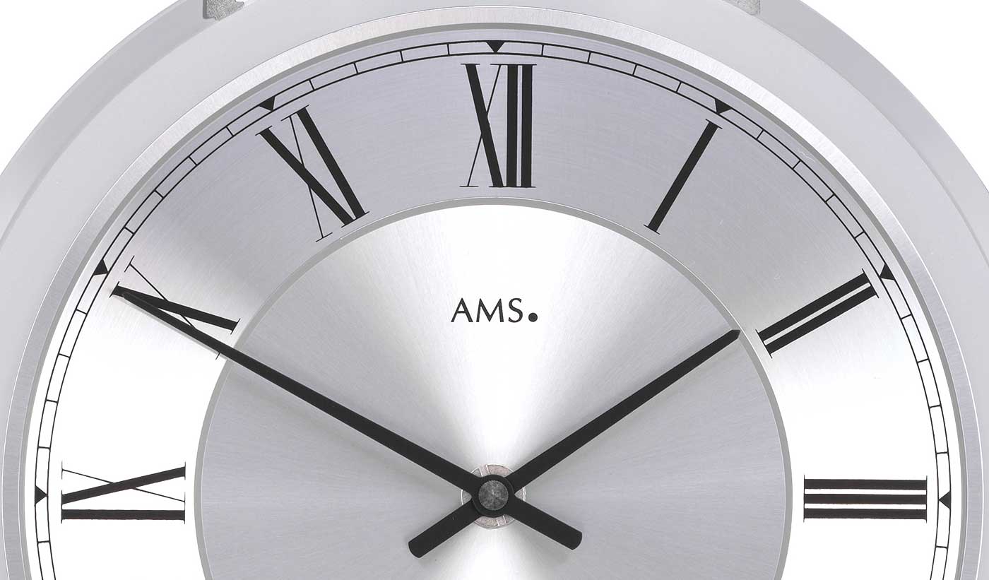 AMS Wanduhr 7018 - 60 cm