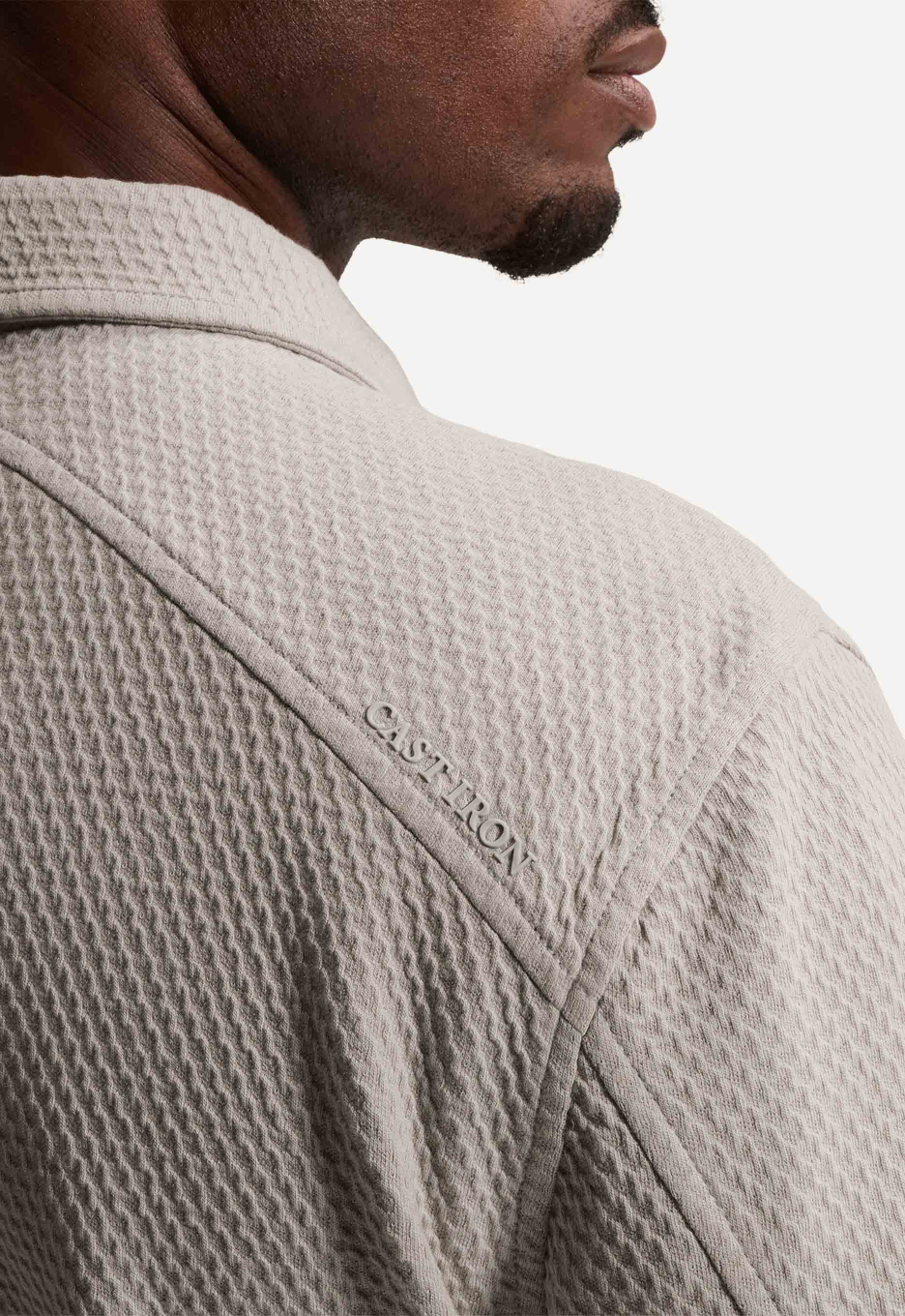 Cast Iron Regular Jacquard Overshirt