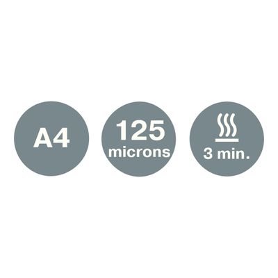 Leitz Ilam Home Office A4 - Plastifieuse A4 - de 80 à 125 microns