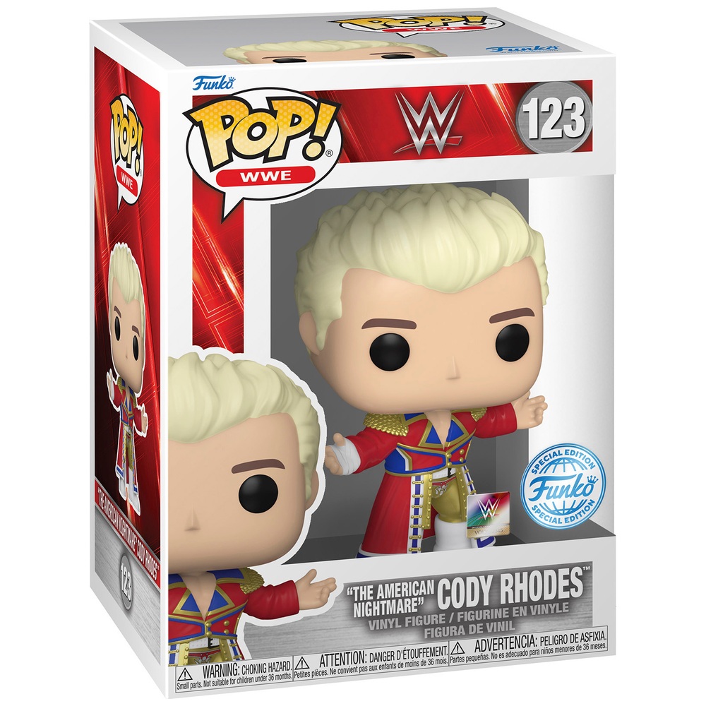 POP! Vinyl 123: WWE „The American Nightmare“ Cody Rhodes
