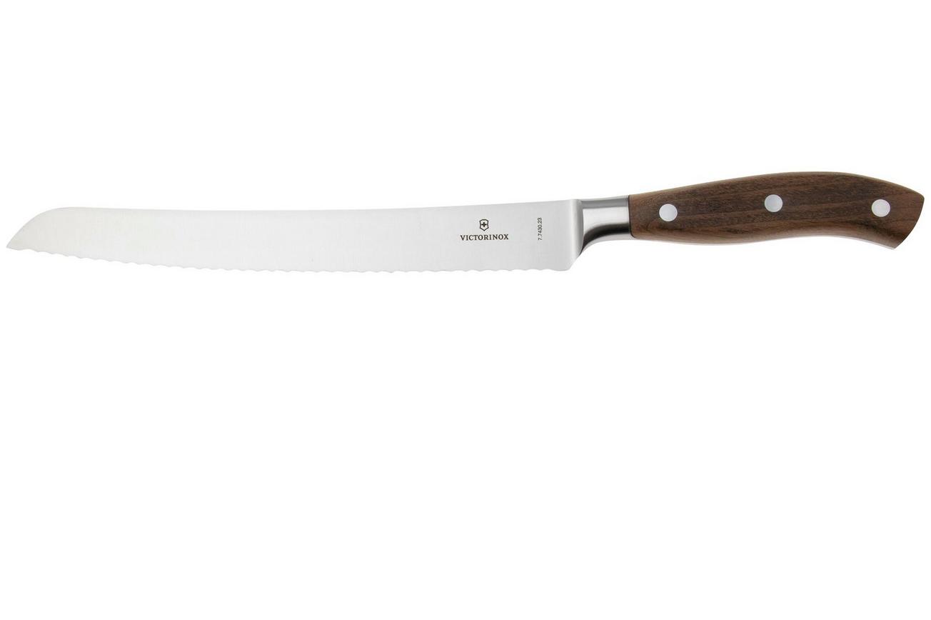 Victorinox Grand Maître Bread Knife 7.7430.23G, esdoornhout, broodmes, 23 cm