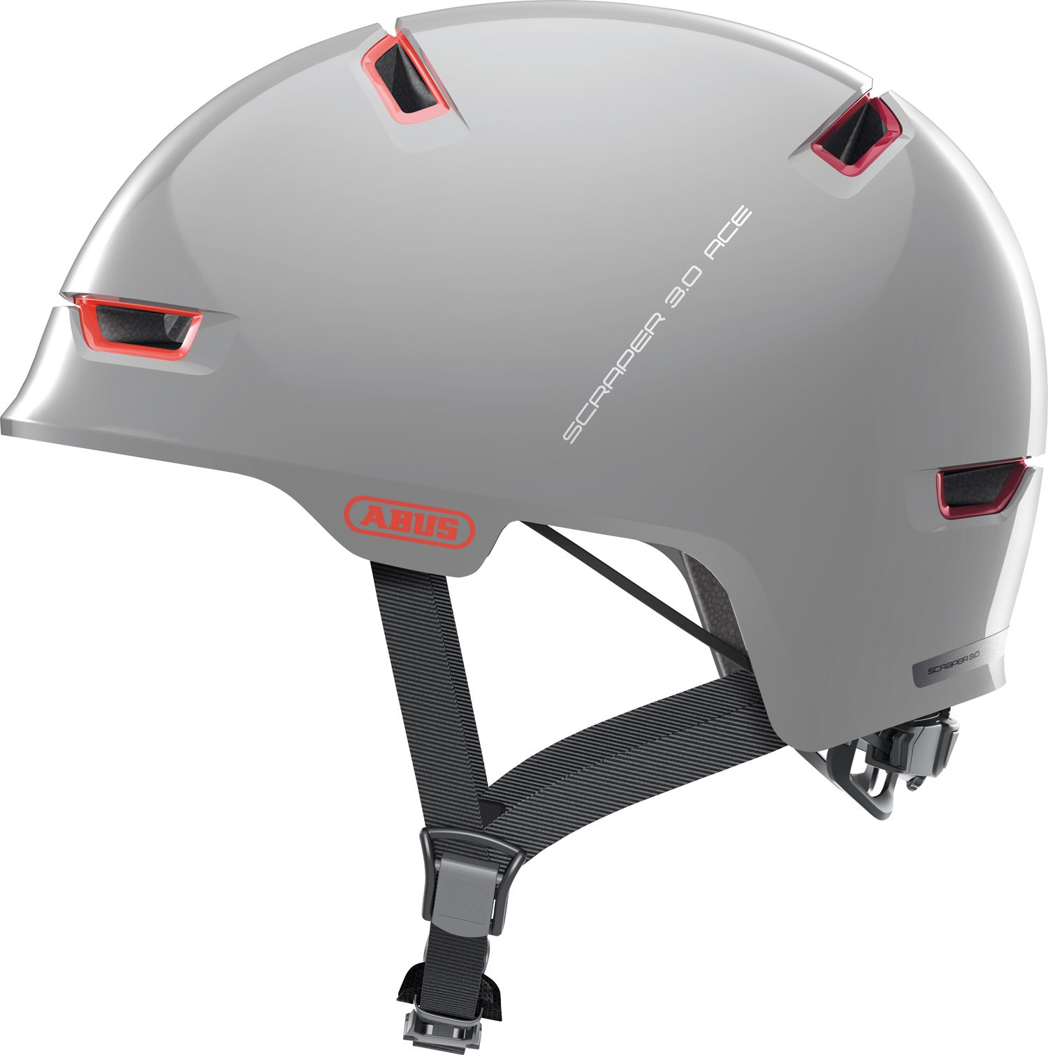 Abus Scraper 3.0 ACE skalhjelm Alaska Grey