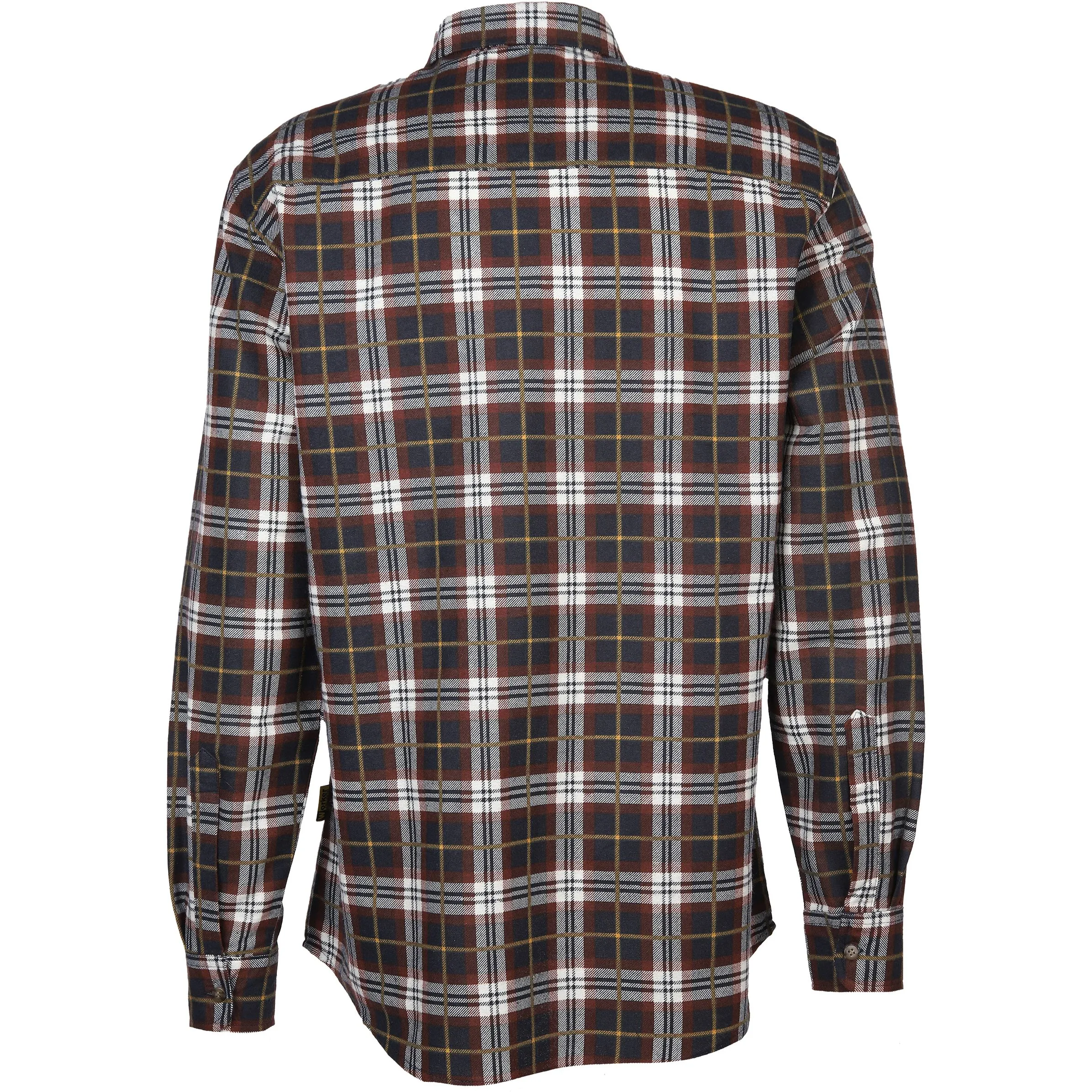 Herren Flanell-Arbeitshemd