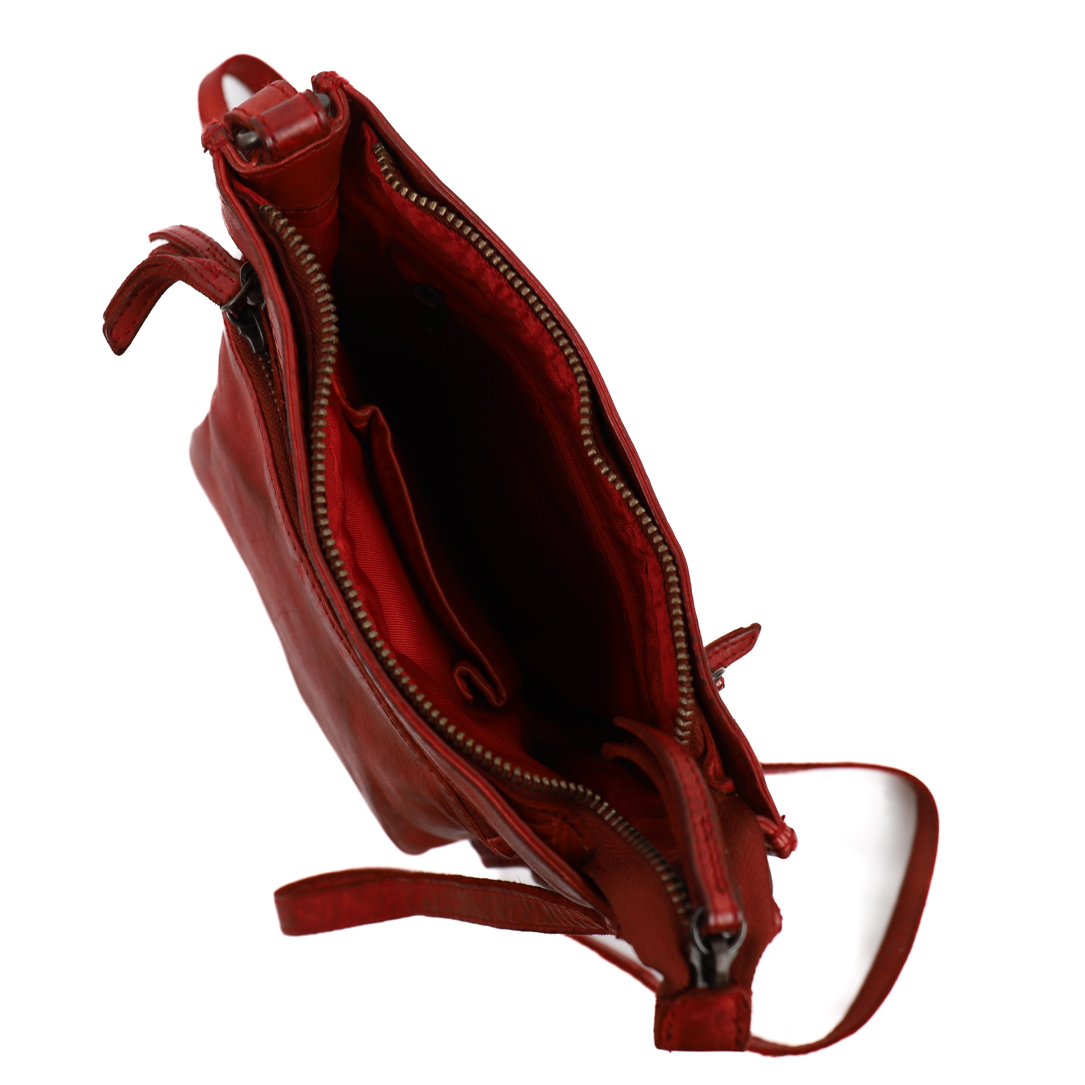 Schoudertasje 'Davita' rood Rood