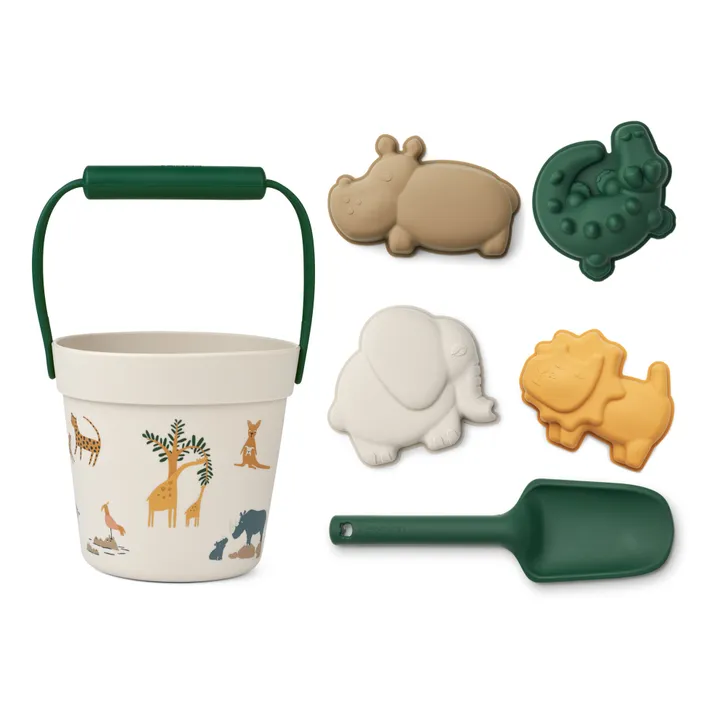 Liewood Seau de plage Dante et ses accessoires | All together/Sandy