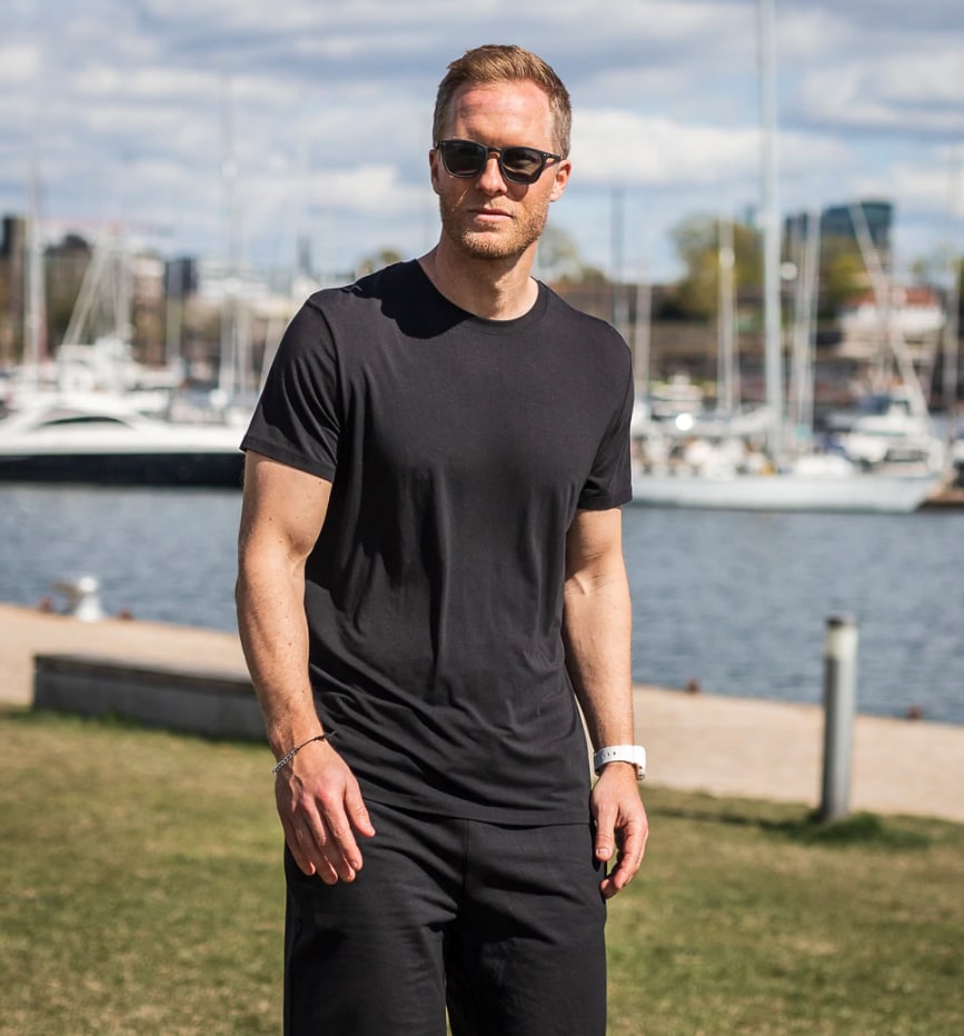 Tufte Herre Crew Neck T-shirt<br>Vanvittig god t-skjorte!