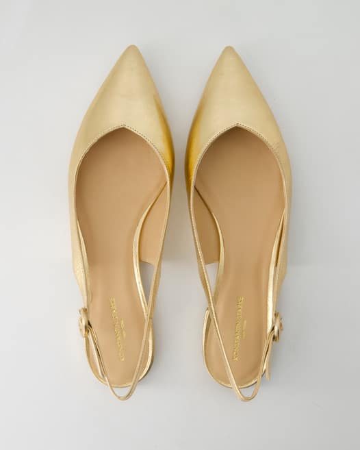 Konstantin Starke CE600 Slingpumps in Gold