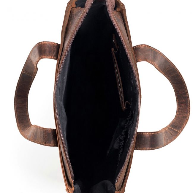 Plevier Jackson Shopper 15,6 inch Bruin