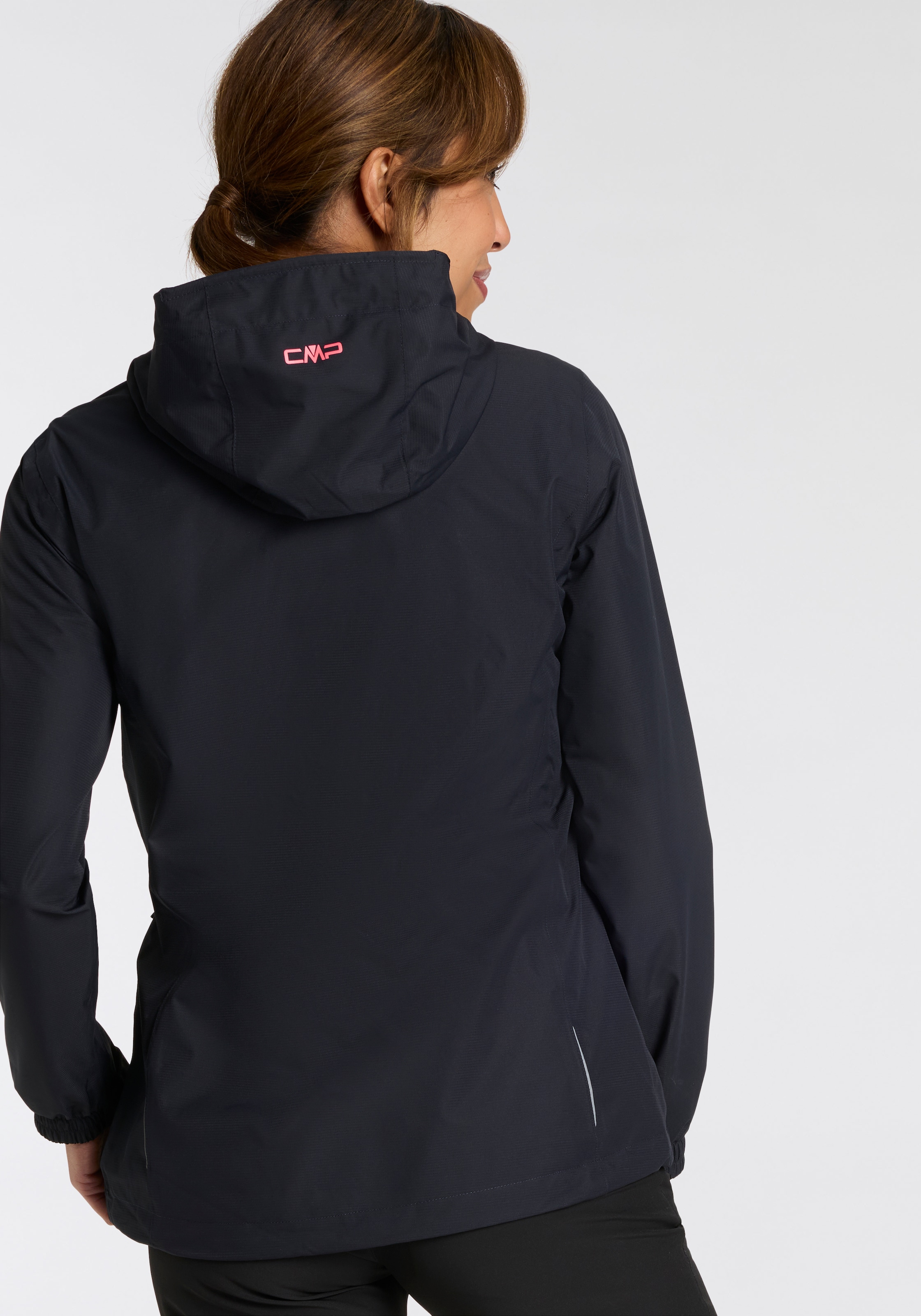 CMP Regenjacke 1 Stk. tlg. mit Kapuze Atmungsaktiv & Winddicht & Wasserdicht