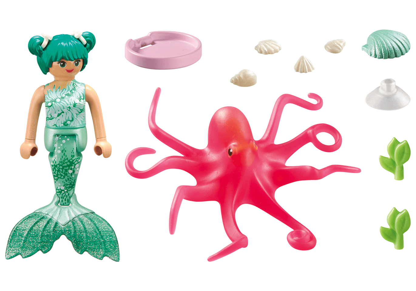 Playmobil - Havmand med farveskiftende blæksprutte (71503)