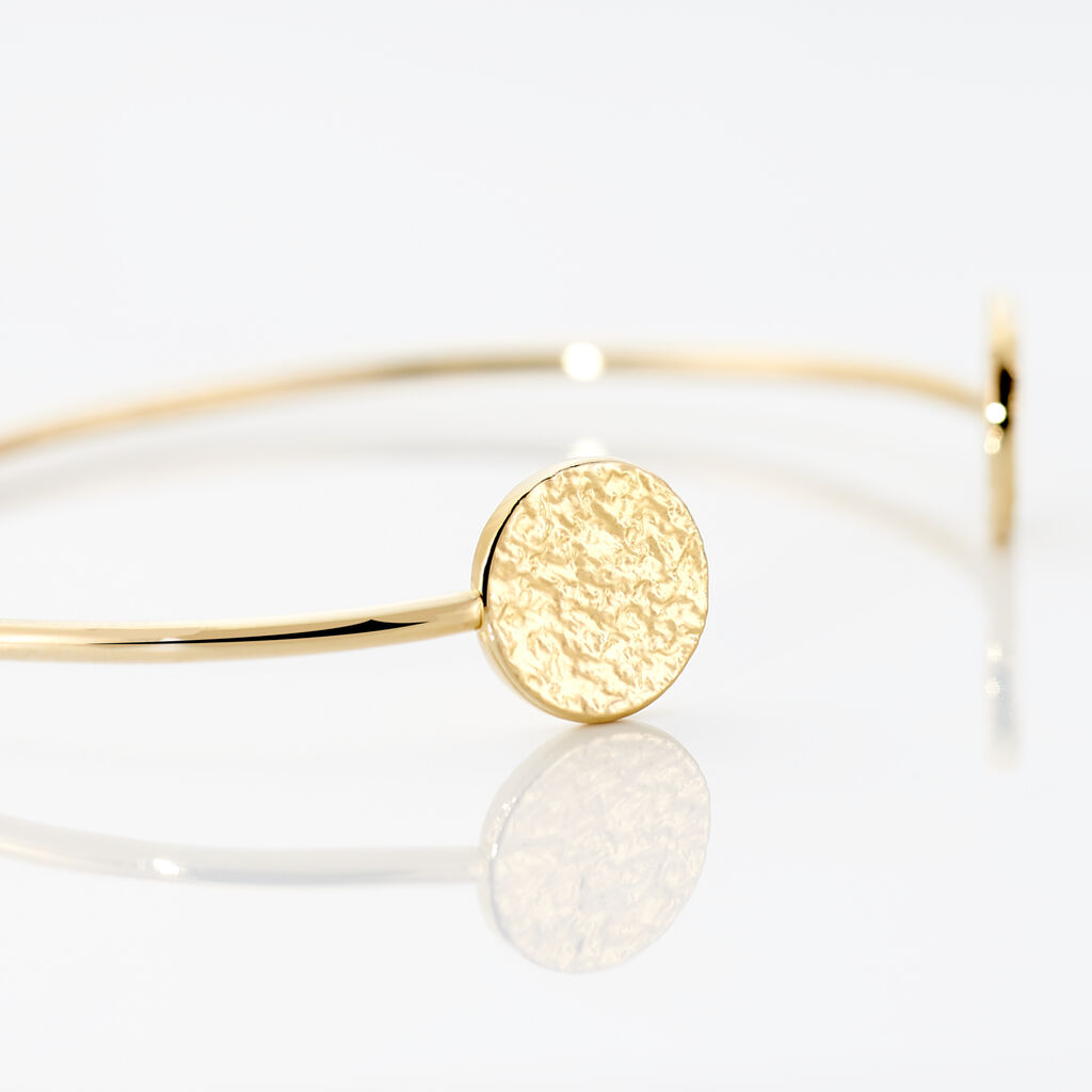 Bracelet Jonc Blanka Plaqué Or Jaune