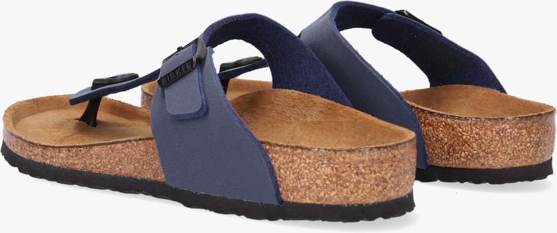 BIRKENSTOCK blauwe birkenstock teenslippers gizeh kids