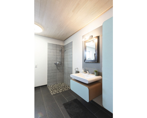 Akoestisch paneel LIGNO® wit geprepareerd, lamelbreedte: normaal 21 mm, 1455 x 300 x 25 mm