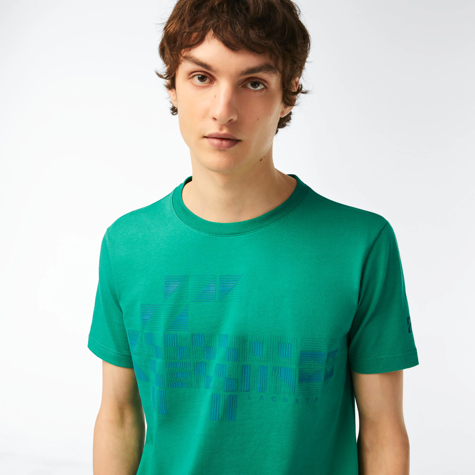 Herren LACOSTE SPORT x Novak Djokovic T-Shirt mit Aufdruck T-Shirts - Grün - Lacoste - Herren